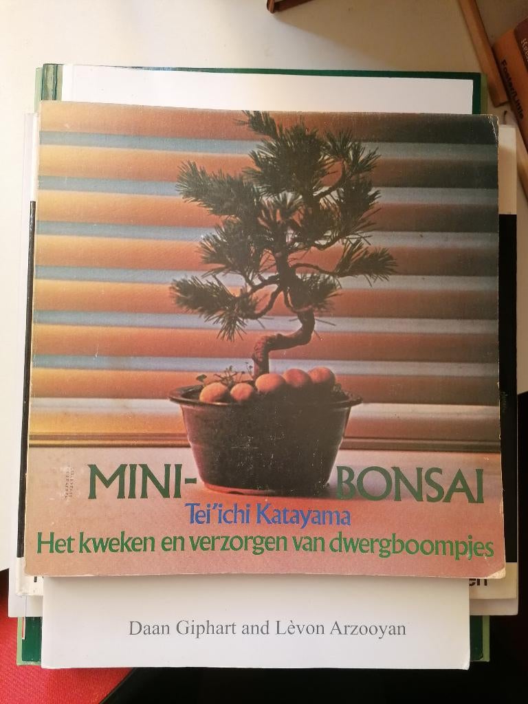 Mini-bonsai Het kweken en verzorgen van dwergboompjes, Ophalen of Verzenden, Zo goed als nieuw, Tei'ichi Katayama