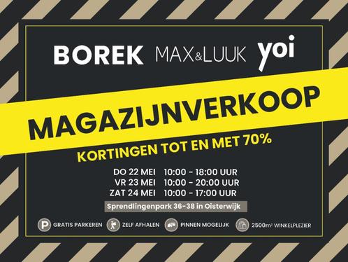 Magazijnverkoop Borek, Max & Luuk en YOI buitenmeubilair, Tuin en Terras, Tuinstoelen, Nieuw, Overige materialen, Ophalen