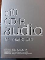 Sony CRM80CRX 10 CD-R Audio Colour mix 80 min., Computers en Software, Beschrijfbare discs, Ophalen, Nieuw, Cd, Sony