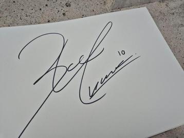 Originele Handtekening uit 2010 beschikbaar voor biedingen