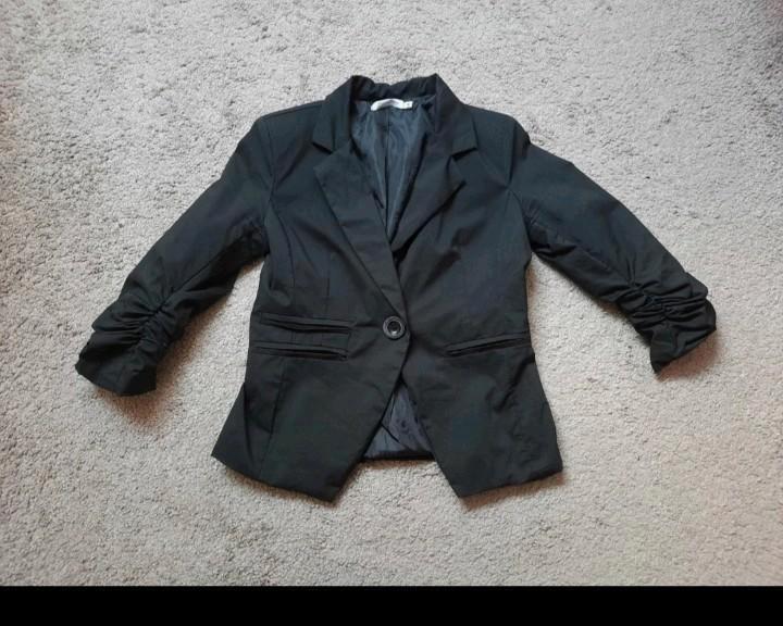 Zwart Perla nera jasje/colbertje maat m, Kleding | Dames, Jasjes, Kostuums en Pakken, Zo goed als nieuw, Jasje, Maat 38/40 (M)