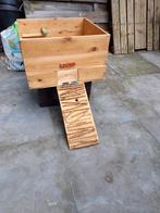 caviakooi-zelfgemaakte verdieping, Dieren en Toebehoren, Knaagdieren en Konijnen | Hokken en Kooien, Cavia, Kooi, Gebruikt, Minder dan 75 cm