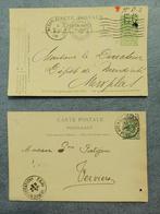Poststukken met Perfins België, Postzegels en Munten, Postzegels | Nederland, Verzenden, T/m 1940, Gestempeld