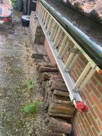 1 alum lader uitschuifbaar 2 x 13 treden, Doe-het-zelf en Verbouw, Ladders en Trappen, Ophalen, Zo goed als nieuw, 2 tot 4 meter