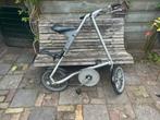 Zilvergrijze strida in nette gebruikte staat te koop, Fietsen en Brommers, Fietsen | Vouwfietsen, Overige merken, Gebruikt, 16 tot 18 inch