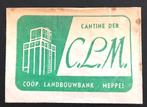 Coöp. Landbouwbank C.L.M.  te Meppel (Drenthe), Verzamelen, Suikerzakjes, Ophalen of Verzenden