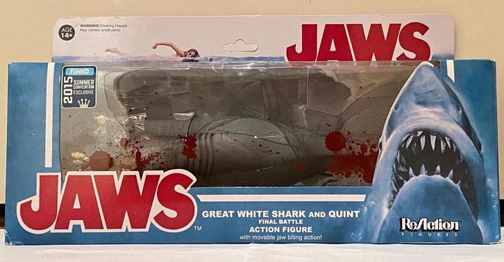 Jaws - ReAction Super 7 Summer Convention 2015 exclusive, Verzamelen, Film en Tv, Nieuw, Film, Actiefiguur of Pop, Ophalen