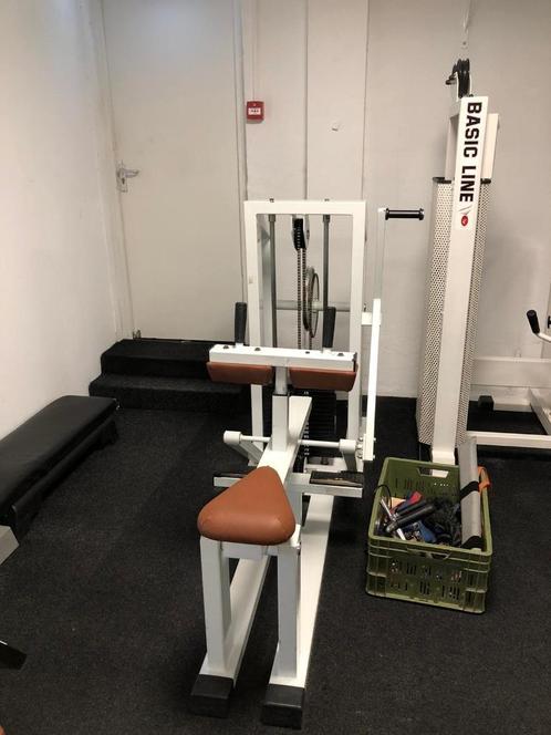 Panatta Sitting Calf / Kuiten machine / Ketting i.p.v. kabel, Sport en Fitness, Fitnessmaterialen, Gebruikt, Overige typen, Armen