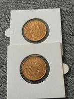 2x gouden tientje, Postzegels en Munten, Munten | Nederland, Setje, Koningin Wilhelmina, 10 gulden, Goud