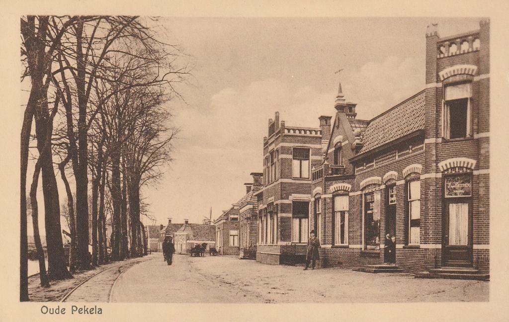 Oude Pekela    W.H.Bosgrastraat, Verzamelen, Ophalen of Verzenden, Voor 1920, Ongelopen, Groningen