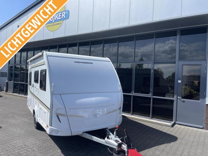 Weinsberg CaraOne 390 QD Bed + ZIt + WC 890KG leeg BJ 2020, Caravans en Kamperen, Caravans, Bedrijf, tot en met 4, 750 - 1000 kg