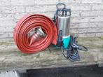 Dompelpomp 20m3 bouwpomp kelderpomp + 8m brandslang pompset, Ophalen, Nieuw, Elektrisch, Dompelpomp