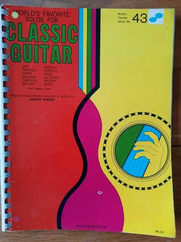 Gitaar-Solos for Classical Guitar - World's Favorite No. 43 beschikbaar voor biedingen
