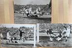 Drie AJAX-FEIJENOORD wedstrijd fotokaarten van 24-3-1963, Verzamelen, Sportartikelen en Voetbal, Ophalen of Verzenden, Gebruikt