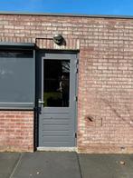 Hardhouten schuurdeur met HR++ glas, Deurkozijn, Zo goed als nieuw, Hout, Ophalen