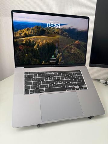 Macbook Pro 2019, 16 inch scherm, 2TB HD, 2,3GHZ 8 core i9