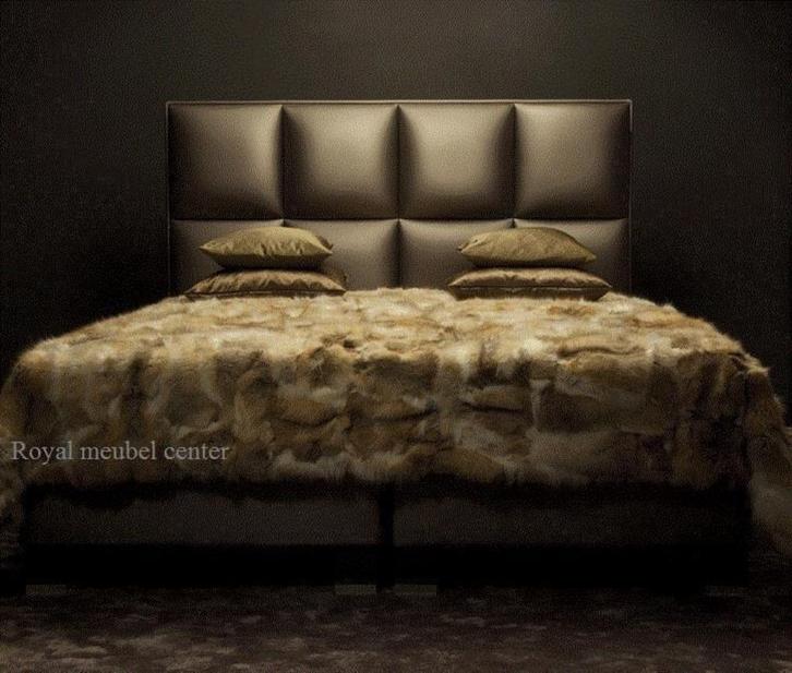 Snel leverbaar-Koning bedden- boxspring--AANBIEDING--, Huis en Inrichting, Slaapkamer | Boxsprings, Nieuw, 210 cm, Tweepersoons