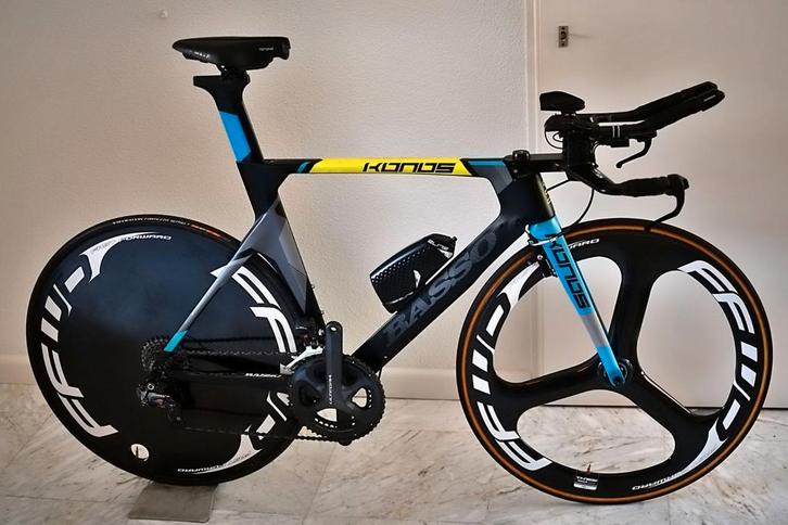 BASSO Konos tijdritfiets di2 ultegra, Fietsen en Brommers, Fietsen | Racefietsen, Zo goed als nieuw, Overige merken, Meer dan 20 versnellingen