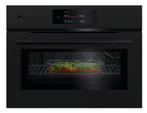 AEG combi oven mat zwart type CM7600T, NIEUW, Witgoed en Apparatuur, Ovens, Oven, Nieuw, Inbouw, 45 tot 60 cm