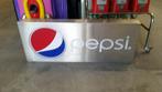 Pepsi RVS lichtreclame, Ophalen, Lichtbak of (neon) lamp