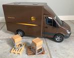 UPS mercedes Bruder bestelwagen vrachtwagen, Ophalen, Gebruikt