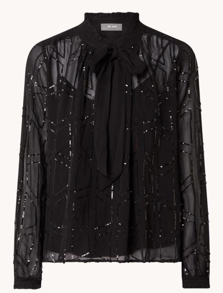 Als nieuw! Feestelijke Mos Mosh blouse, mt L, Kleding | Dames, Carnavalskleding en Feestkleding, Zo goed als nieuw, Kleding, Kerstmis of Sinterklaas