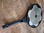 Pan pannenkoekjespan, Ophalen of Verzenden, Zo goed als nieuw, Rvs, Keramische plaat