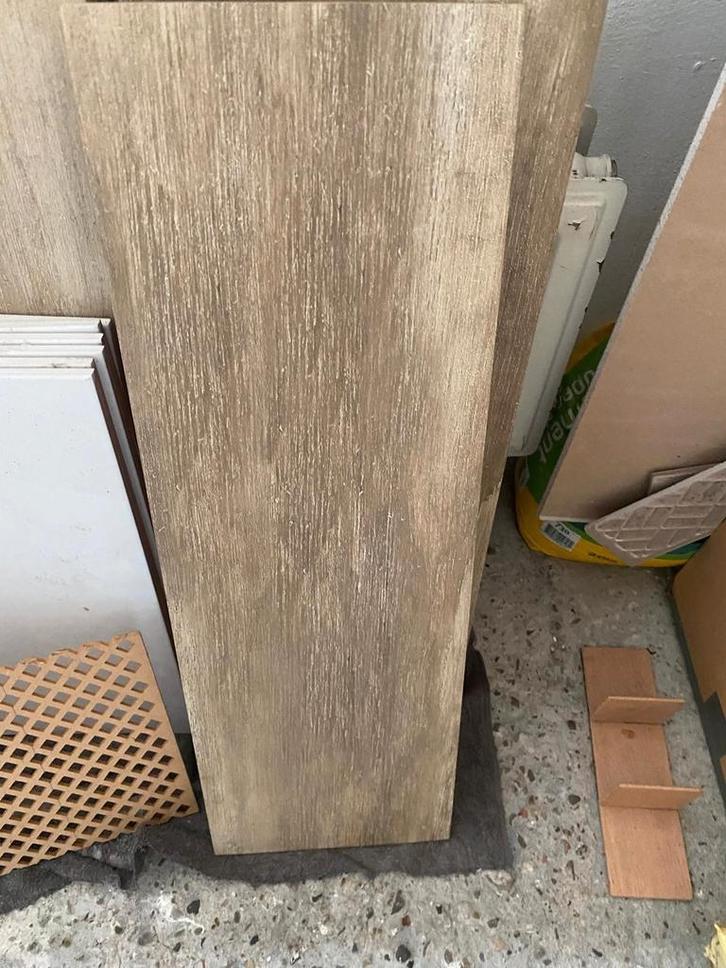 Tegel met Houtnerf Design, Doe-het-zelf en Verbouw, Hout en Planken, Nieuw, Overige typen, Ophalen