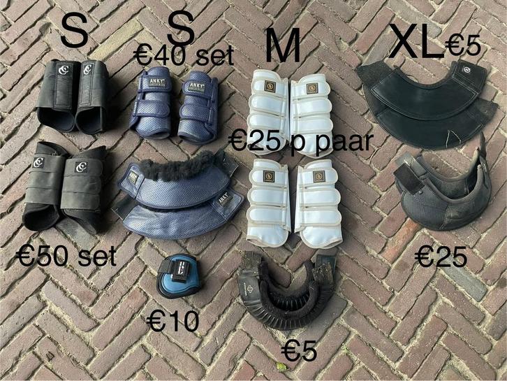 Verschillende beschermers, Dieren en Toebehoren, Paarden en Pony's | Beschermers, Gebruikt, Springen, Ophalen of Verzenden