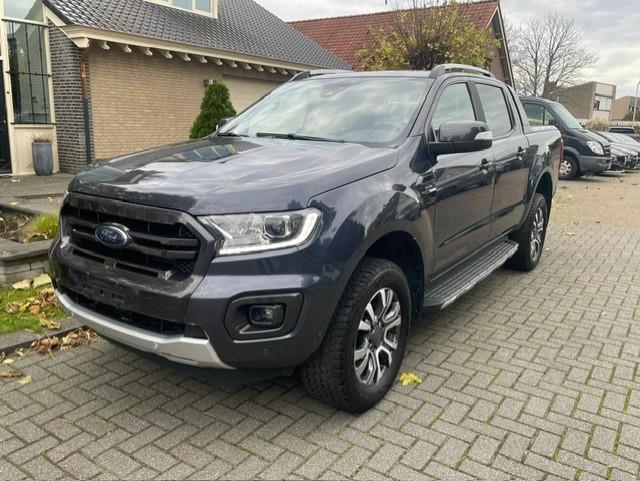 Ford Ranger 2.0 EcoBlue Wildtrak DC 4X4 NAVI CAMERA, Auto diversen, Schadeauto's, Ford, Automaat, Diesel, SUV of Terreinwagen