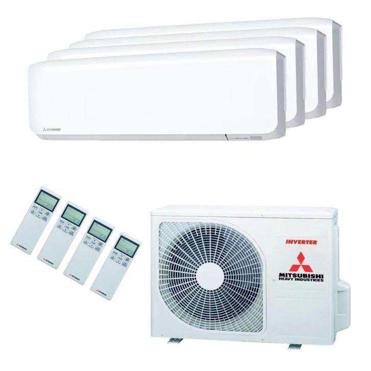 Mitsubishi Heavy Industries multisplit airco's 2 tot 5 units, Witgoed en Apparatuur, Airco's, Nieuw, Wandairco, 100 m³ of groter