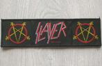 Slayer official vintage  2004 strip patch 33---- 5x18 cm, Verzamelen, Muziek, Artiesten en Beroemdheden, Nieuw, Kleding, Verzenden