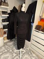 Zwarte glitter jurk, Kleding | Dames, Ophalen of Verzenden, Zo goed als nieuw, Maat 36 (S), Zwart