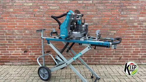 Makita 40V Max accu zaagtafel LS003GZ01 met onderstel (los), Doe-het-zelf en Verbouw, Gereedschap | Zaagmachines, Nieuw, Cirkelzaag