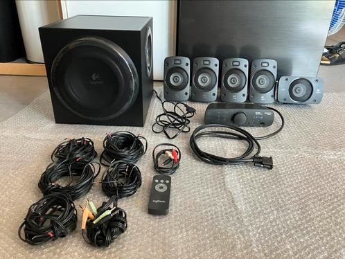 Logitech Z906 compleet nieuwstaat, Audio, Tv en Foto, Luidsprekers, Zo goed als nieuw, Complete surroundset, 120 watt of meer