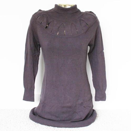 Prachtige Anna Scott Jurk - 93 (L) € 20,-, Kleding | Dames, Jurken, Zo goed als nieuw, Maat 42/44 (L), Grijs, Boven de knie, Ophalen of Verzenden