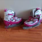 Roze verstelbare kinderschaatsen maat 30-33, Ophalen of Verzenden, Zo goed als nieuw, Noren, Overige merken