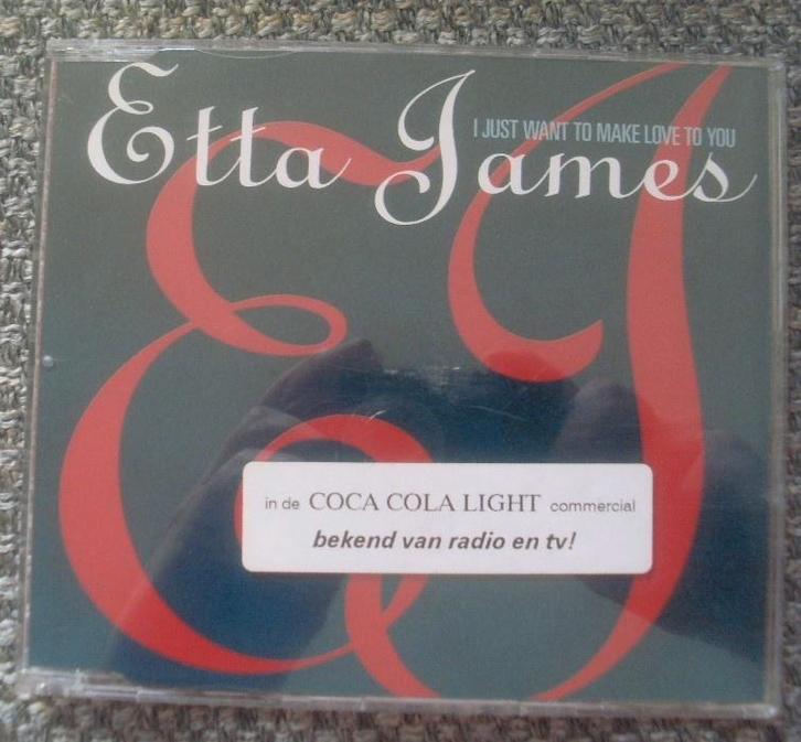 Etta James - I Just Want To Make Love To You (CD single), Cd's en Dvd's, Cd Singles, Zo goed als nieuw, Jazz en Blues, 1 single