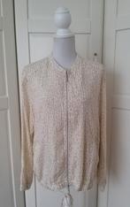 DIDI nieuw wit camel dun bomber blouson jasje jas, maat XL, Wit, Maat 46/48 (XL) of groter, Nieuw, Didi