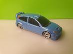 Majorette 201A - Ford Focus WRC [blauw] 1/57, Ophalen of Verzenden, Gebruikt, Auto
