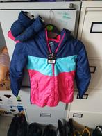 Ski jas met handschoenen mt  122 /128 nieuw, Ophalen of Verzenden, Zo goed als nieuw, Maat 128