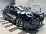 Ford Puma EcoBoost 155 pk Hybrid ST-Line X | Trekhaak | Pano, Adaptive Cruise Control, Leder en Stof, Zwart, 665 kg