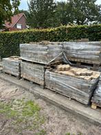25 m2 Gebakken gele klinkers, Ophalen, Klinkers, Zo goed als nieuw, 10 m² of meer