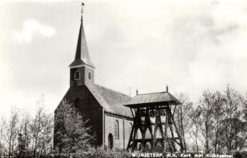 Wijnjeterp, N.H. Kerk met Klokkestoel - ongelopen beschikbaar voor biedingen