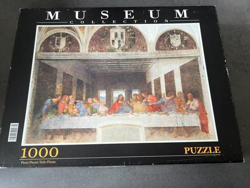 Clementoni museum coll. Puzzel 1000 stukjes Leonardo, Hobby en Vrije tijd, Denksport en Puzzels, Zo goed als nieuw, Legpuzzel