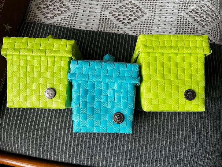 Design/Diezijn uit Holland opbergmanden 3 stuks……., Huis en Inrichting, Woonaccessoires | Schalen en Manden, Gebruikt, Mand, Vierkant