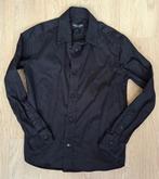 Cars Jeans zwart overhemd maat 8 (128) feestdagen, Ophalen, Overhemd of Blouse, Zo goed als nieuw, Jongen