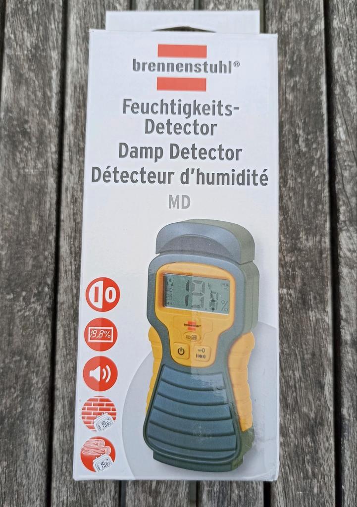 Brennenstuhl Vochtigheidsmeter MD - Nieuw in doos, Doe-het-zelf en Verbouw, Meetapparatuur, Nieuw, Vocht of Vloeistof, Ophalen of Verzenden