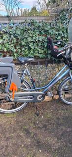 Moederfiets met 2 zitjes, 2 zitjes, Gebruikt, Dubbele standaard, Ophalen