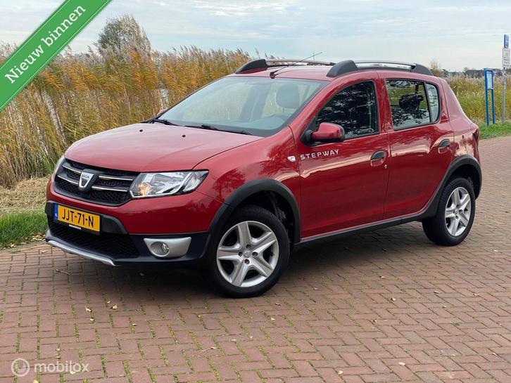 Dacia Sandero Stepway Tce Explorer 4-2016 Navi Airco !, Auto's, Dacia, Particulier, Te koop, Sandero Stepway, Metallic lak, Benzine